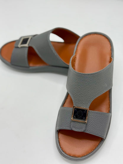 Arabic Gray Dotted (Medicated Slipers)