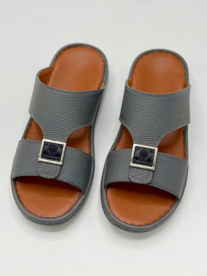Arabic Gray Dotted (Medicated Slipers)