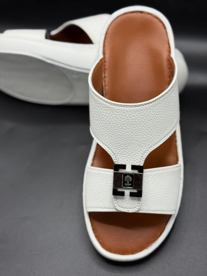 Arabic White Dotted (Medicated Slipers)