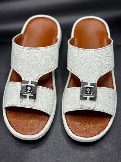 Arabic White Dotted (Medicated Slipers)