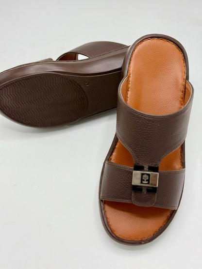 Arabic Brown Dotted (Medicated Slipers)
