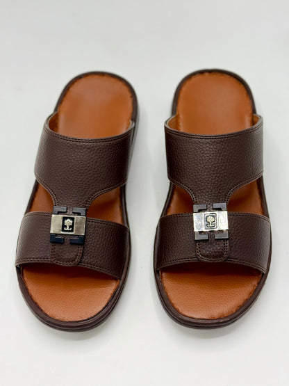 Arabic Brown Dotted (Medicated Slipers)