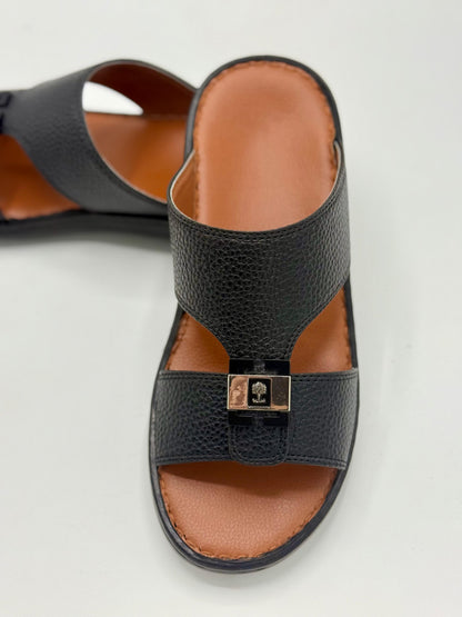 Arabic Black Dotted (Medicated Slipers)