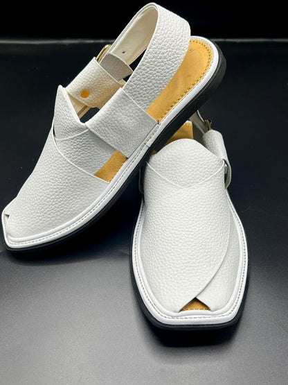 Smart Zalmi white dot leather