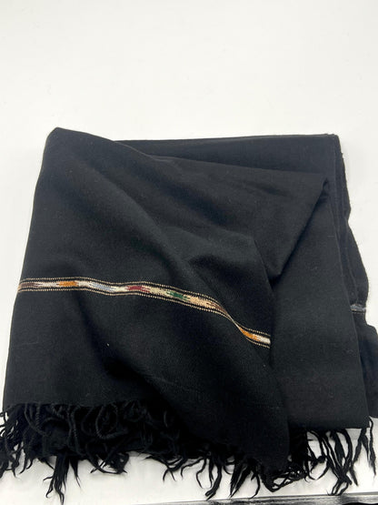 Australian sahidar black woolen shawl