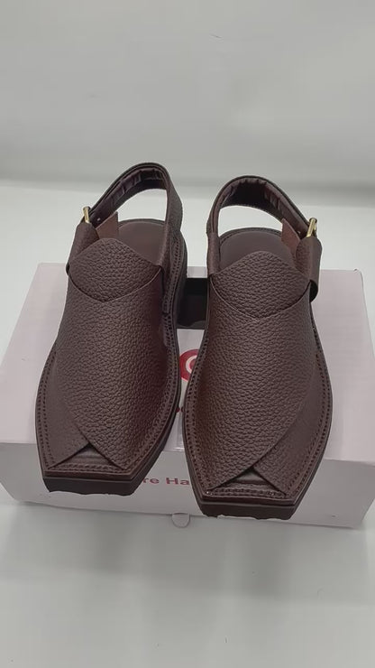 Air Kaptan Brown Dotted (medicated sole)